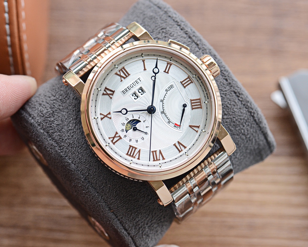 Breguet Day, Moon, and Stars Series Men’s Mechanical Wristwatch Breguet Day, Moon, and Stars Series Men’s Mechanical Wristwatch