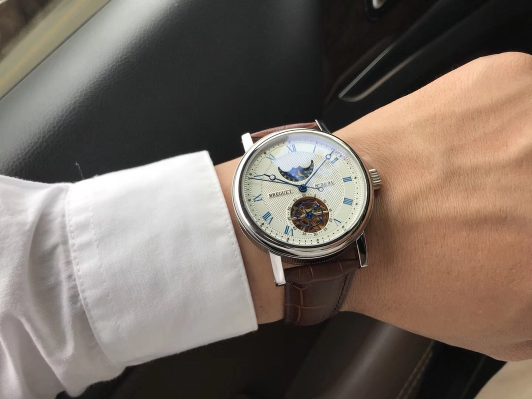 Breguet Day, Moon, and Stars Series Men’s Mechanical Wristwatch Breguet Day, Moon, and Stars Series Men’s Mechanical Wristwatch