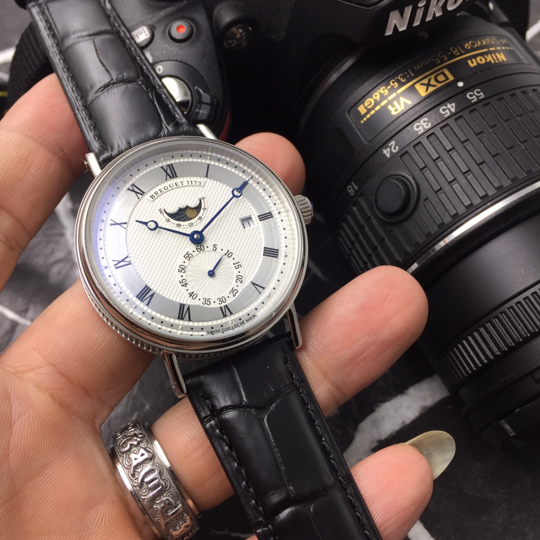 Breguet Men’s Premium Mechanical Wristwatch Breguet Men’s Premium Mechanical Wristwatch