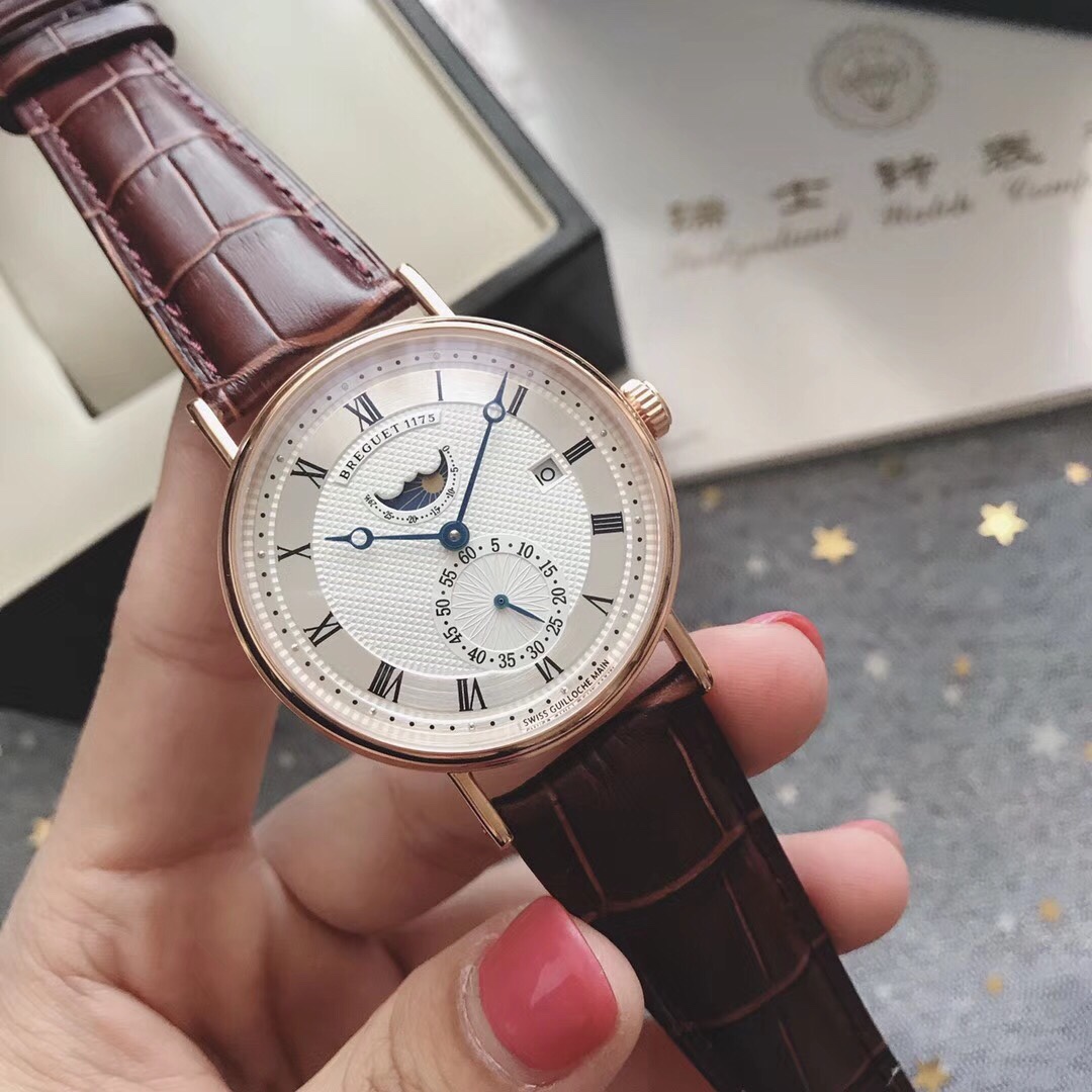 Breguet Men’s Premium Mechanical Wristwatch Breguet Men’s Premium Mechanical Wristwatch