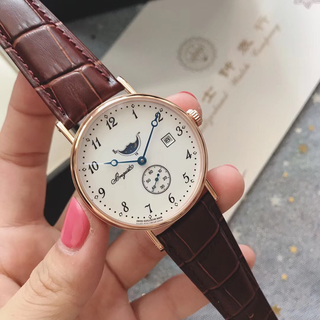 Breguet Men’s Premium Mechanical Wristwatch Breguet Men’s Premium Mechanical Wristwatch