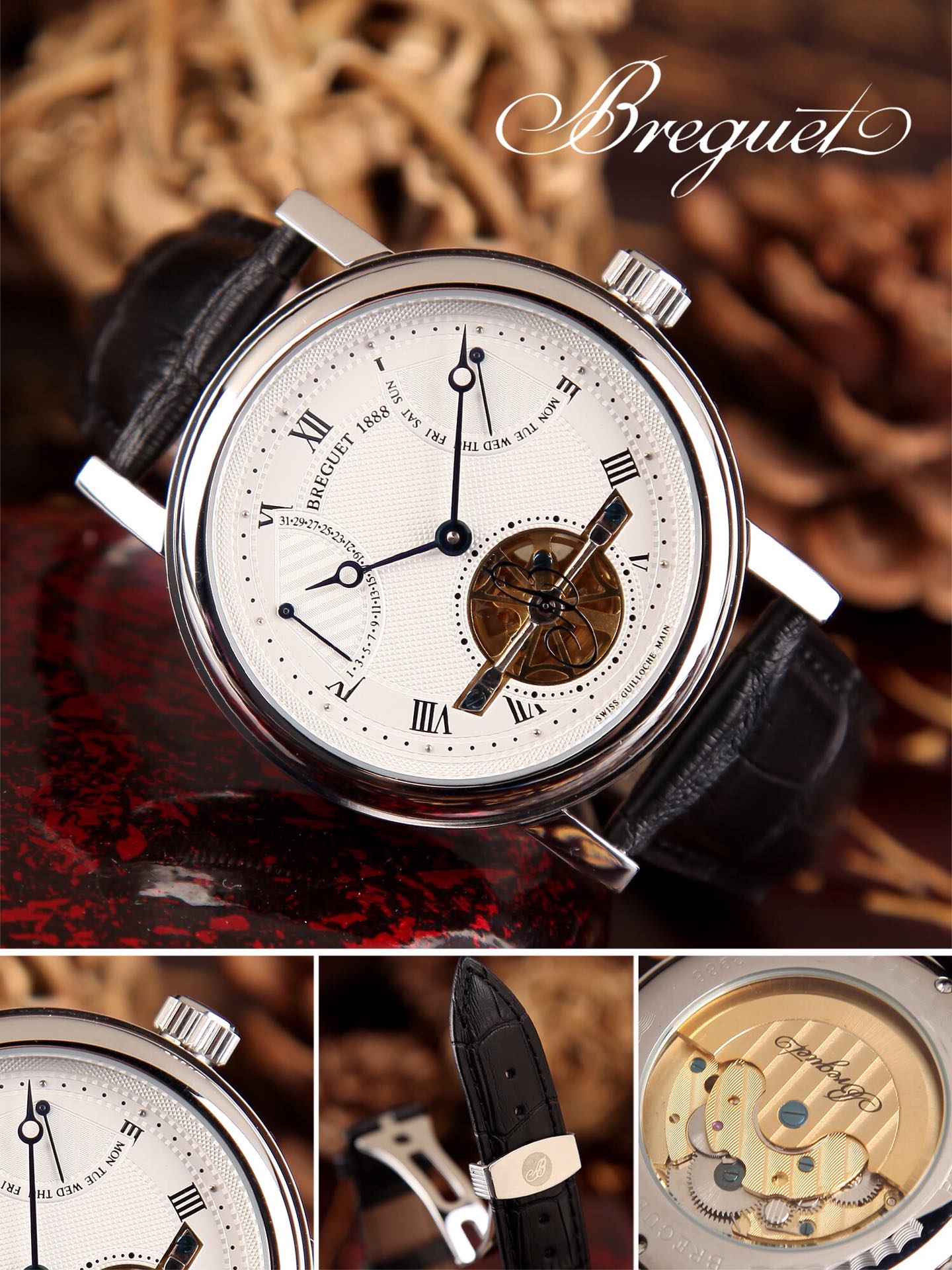 Breguet Men’s Top-Grade Wristwatch Breguet Men’s Top-Grade Wristwatch