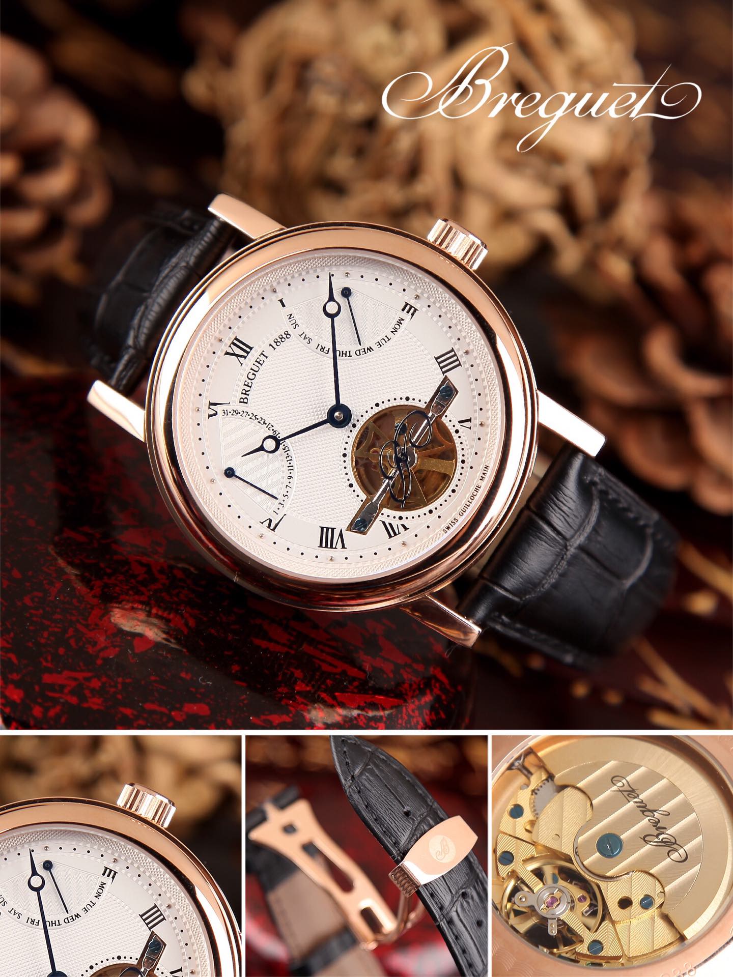 Breguet Men’s Top-Grade Wristwatch Breguet Men’s Top-Grade Wristwatch