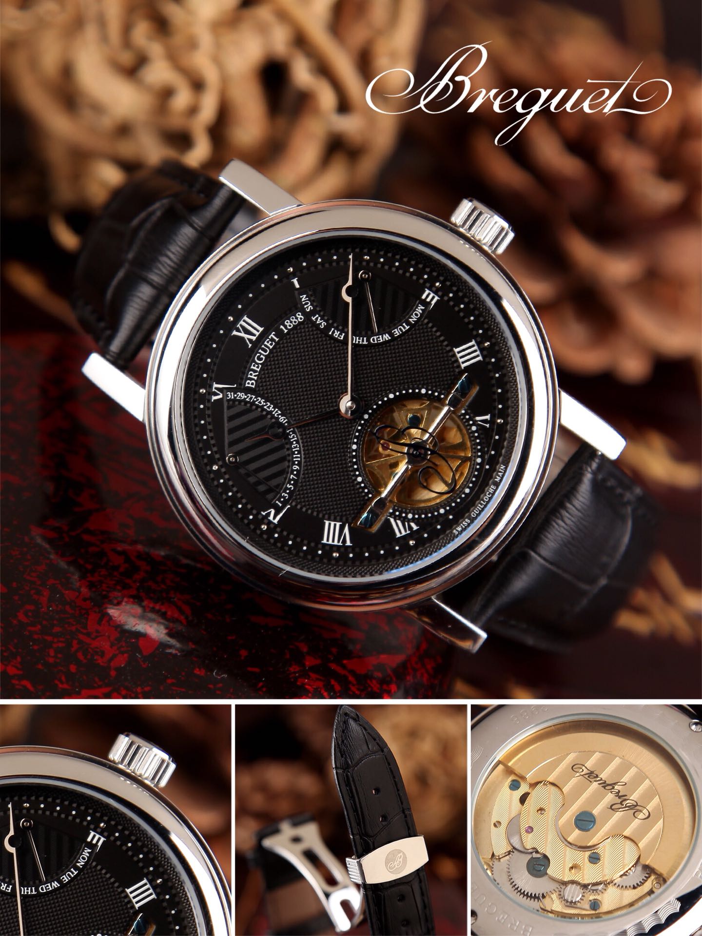 Breguet Men’s Top-Grade Wristwatch Breguet Men’s Top-Grade Wristwatch