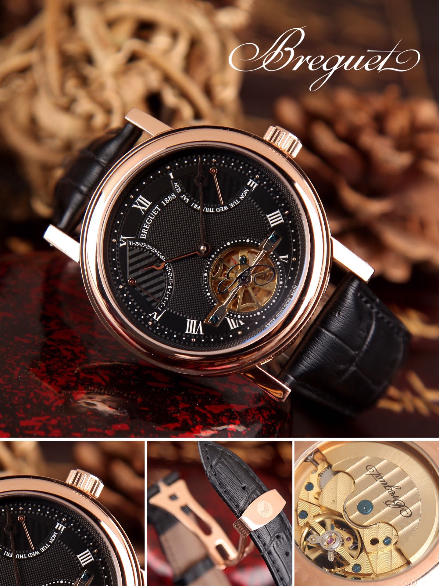 Breguet Men’s Top-Grade Wristwatch Breguet Men’s Top-Grade Wristwatch