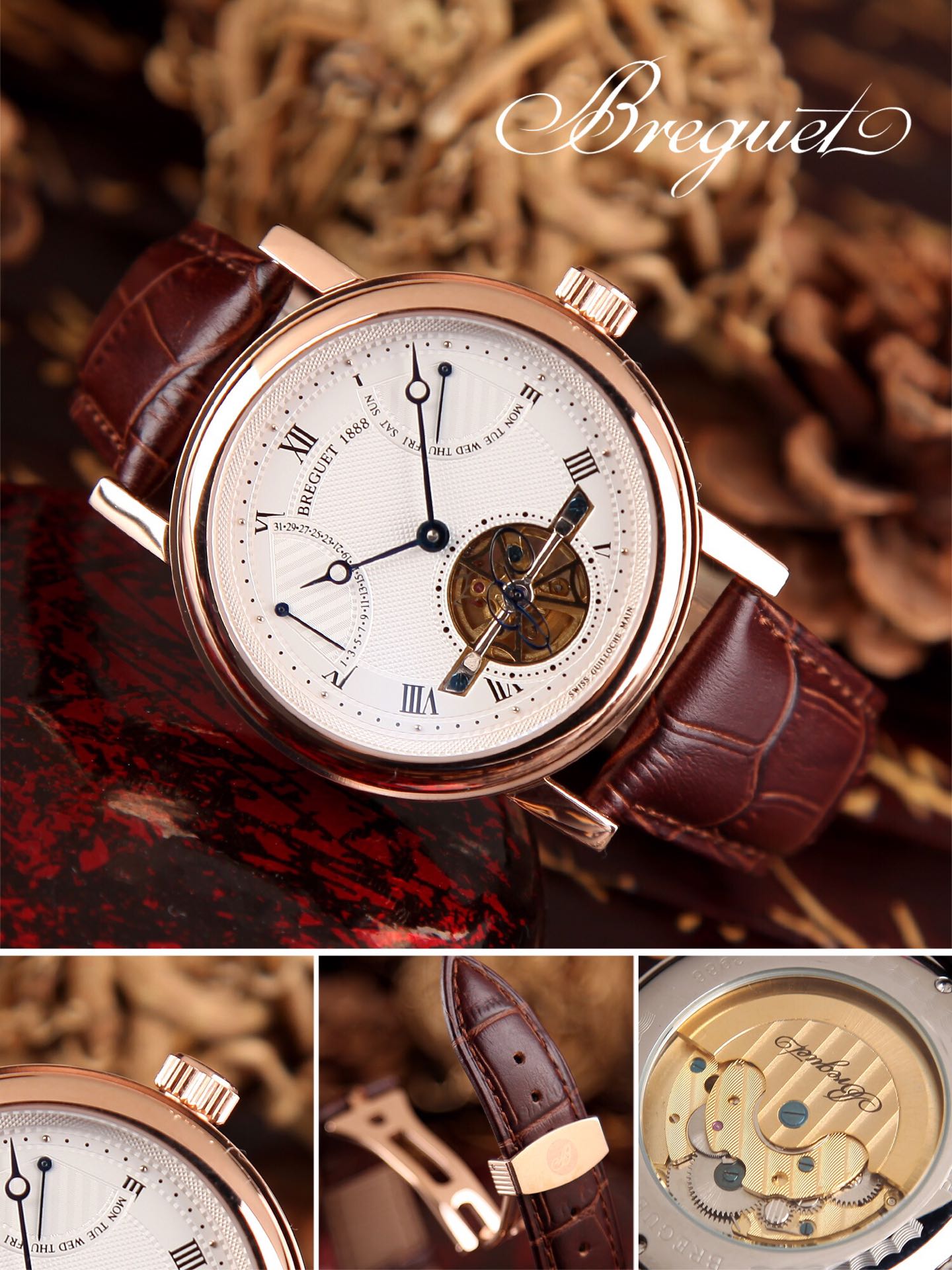 Breguet Men’s Top-Grade Wristwatch Breguet Men’s Top-Grade Wristwatch