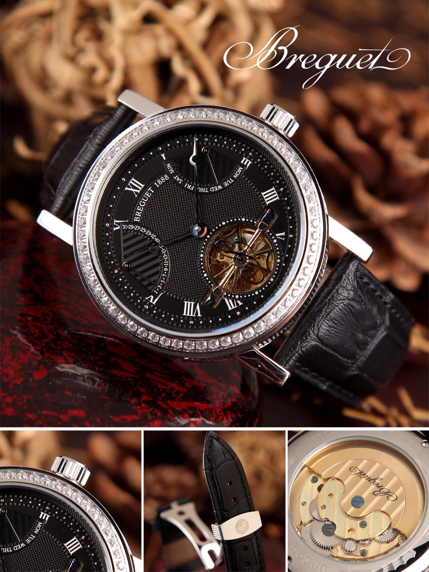 Breguet Men’s Top-Grade Wristwatch Breguet Men’s Top-Grade Wristwatch