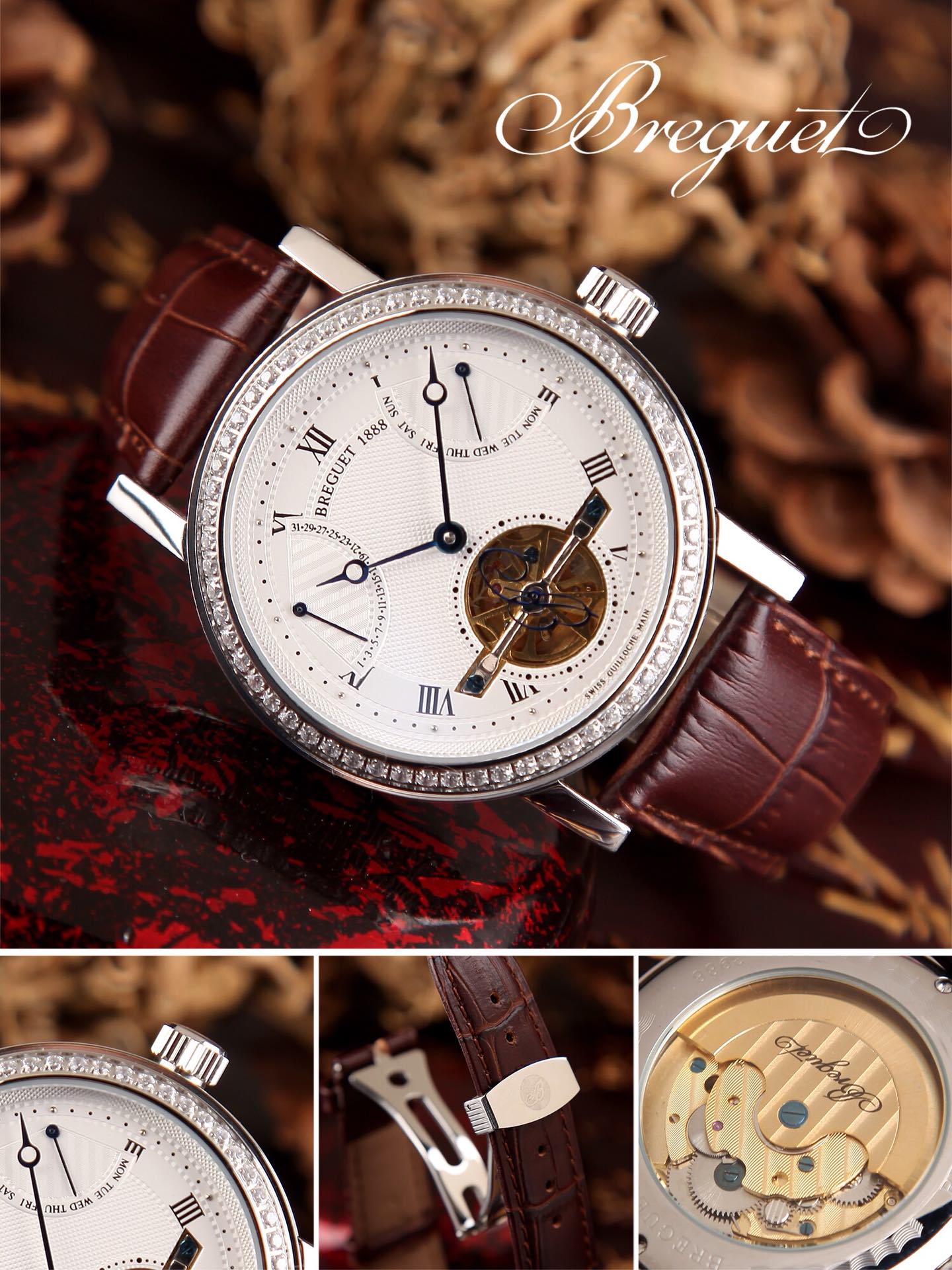 Breguet Men’s Top-Grade Wristwatch Breguet Men’s Top-Grade Wristwatch