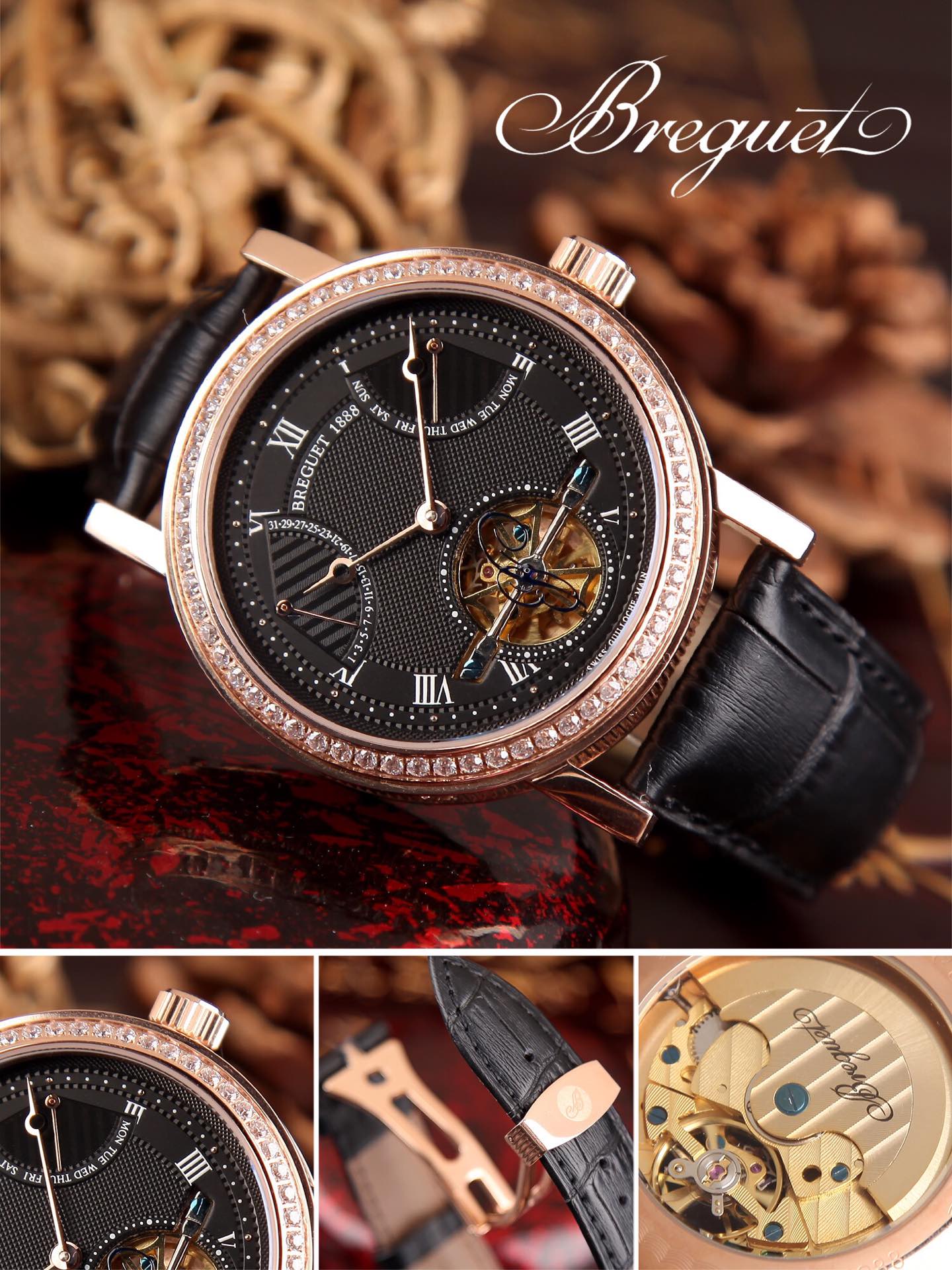 Breguet Men’s Top-Grade Wristwatch Breguet Men’s Top-Grade Wristwatch