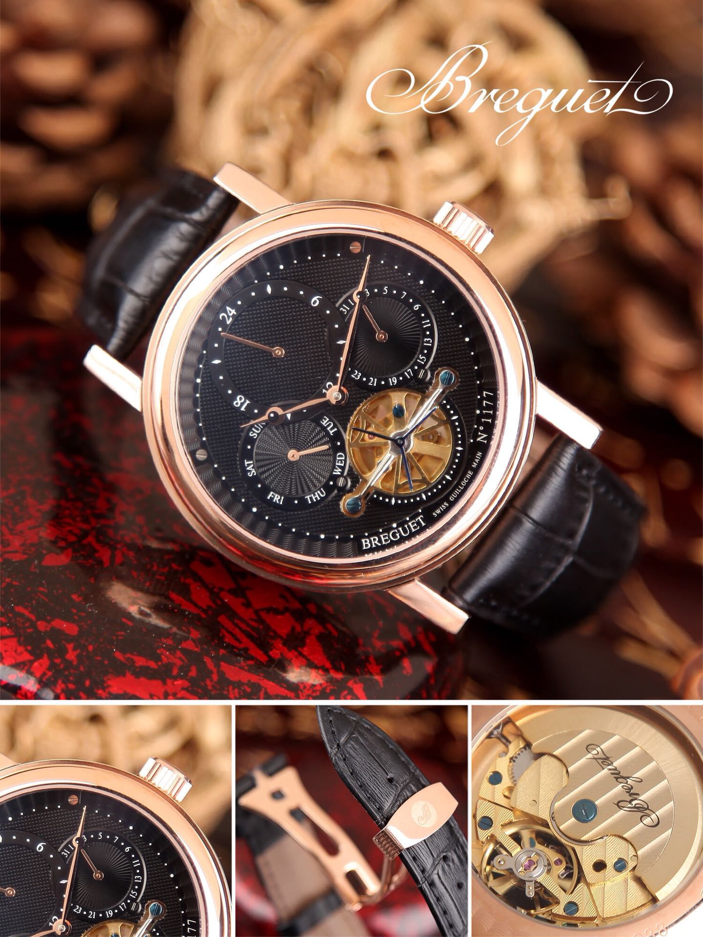 Breguet Men’s Top-Grade Wristwatch Breguet Men’s Top-Grade Wristwatch