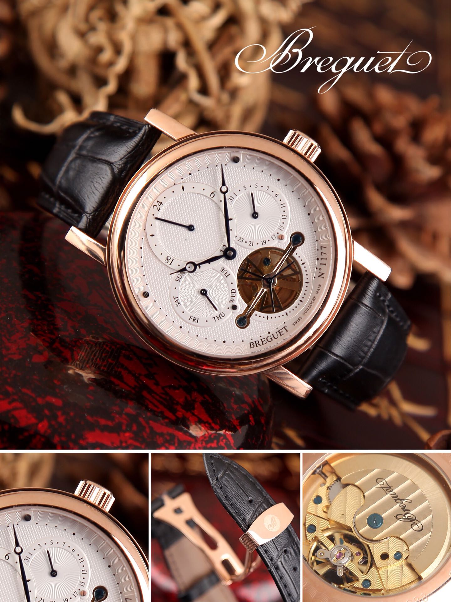 Breguet Men’s Top-Grade Wristwatch Breguet Men’s Top-Grade Wristwatch
