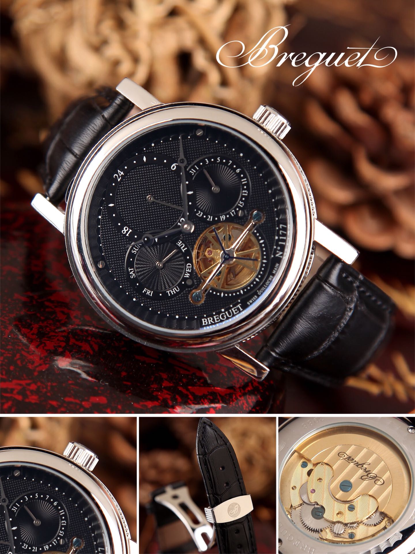 Breguet Men’s Top-Grade Wristwatch Breguet Men’s Top-Grade Wristwatch