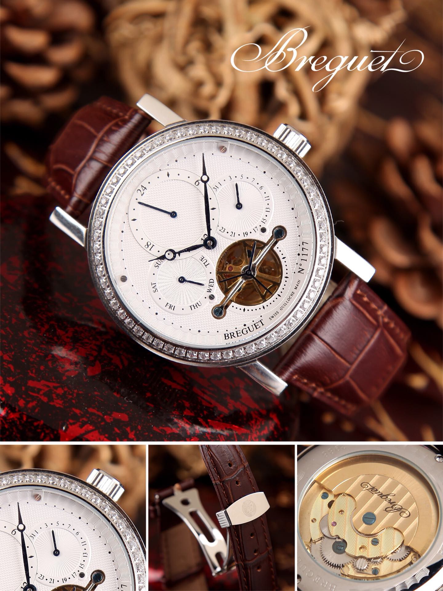 Breguet Men’s Top-Grade Wristwatch Breguet Men’s Top-Grade Wristwatch