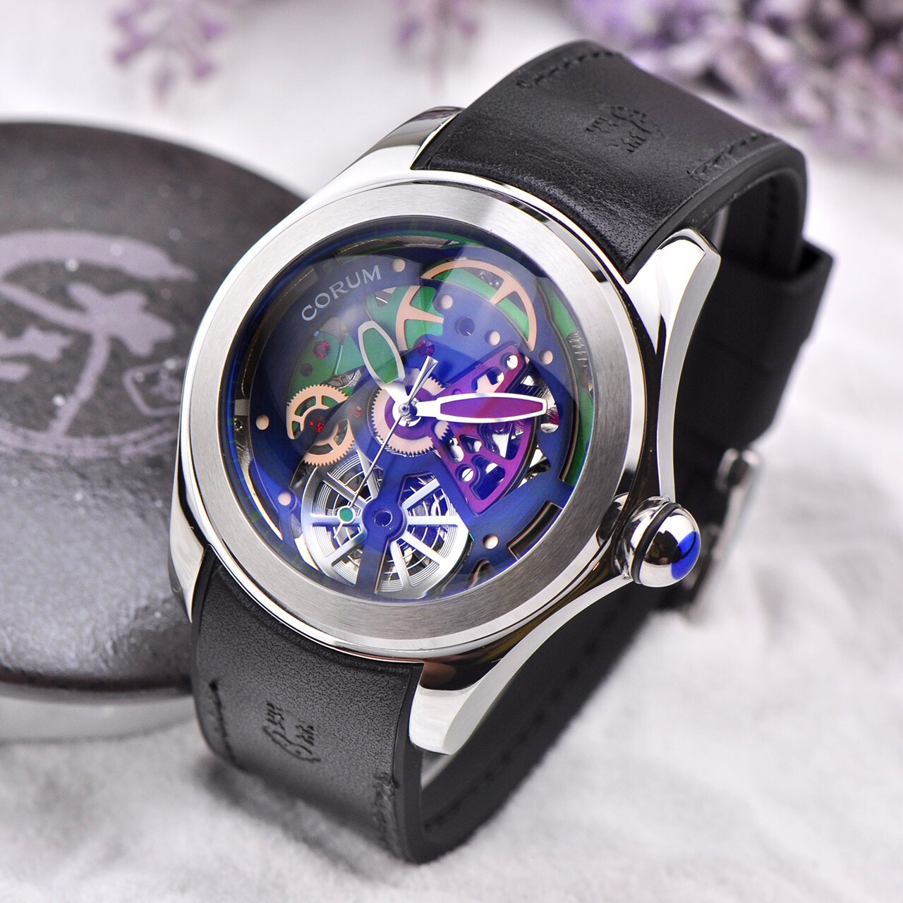 Corum Bubble Kunlun Bubble Series 47 Hollow Automatic Mechanical Watch Corum Bubble Kunlun Bubble Series 47 Hollow Automatic Mechanical Watch