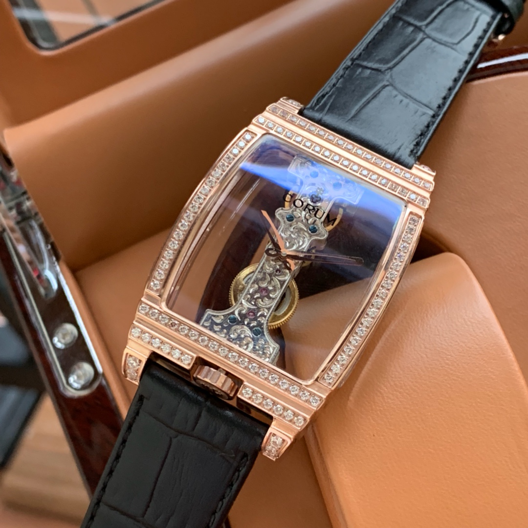 Corum Dual Hollow Luxury Men’s Watch Corum Dual Hollow Luxury Men’s Watch