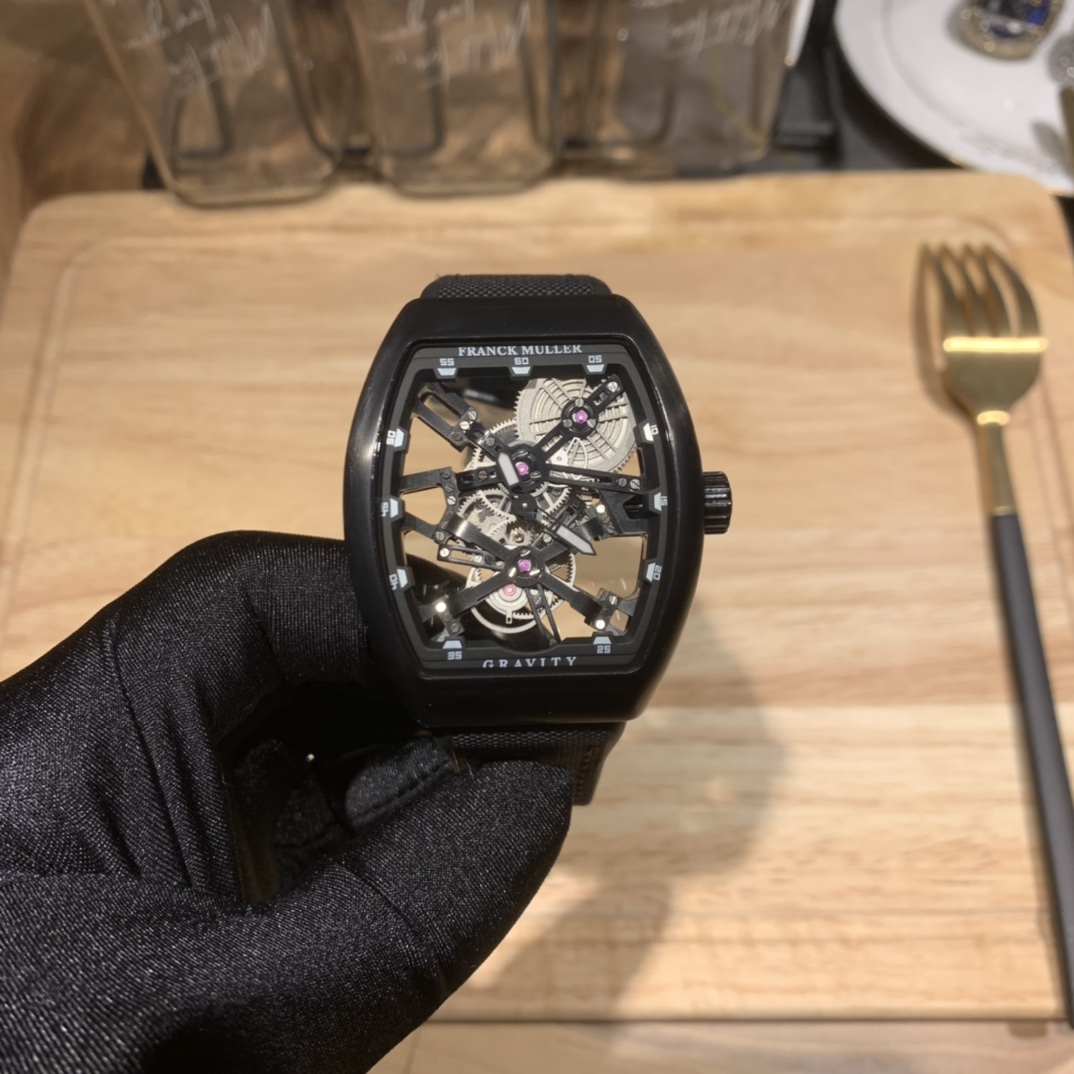 Franck Muller MEN’S COLLECTION series V 45 T GR CS SQT BR (NR) watch Franck Muller MEN’S COLLECTION series V 45 T GR CS SQT BR (NR) watch