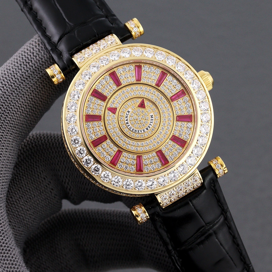The Franck Muller DOUBLE MYSTERY 42 series DM D2R CD watch. The Franck Muller DOUBLE MYSTERY 42 series DM D2R CD watch.