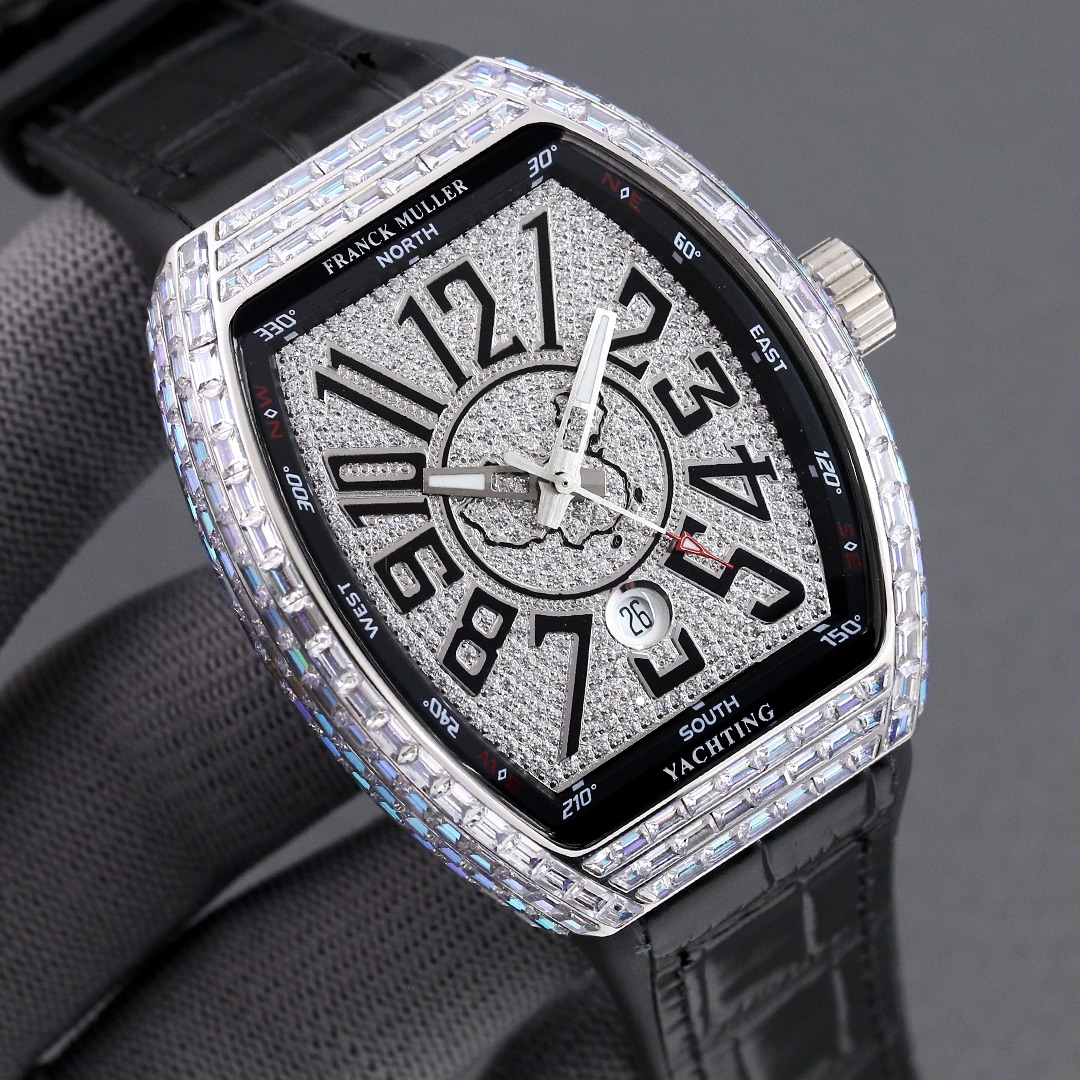 Franck Muller V45 SC DT watch measures 54mm x 42mm watch Franck Muller V45 SC DT watch measures 54mm x 42mm watch