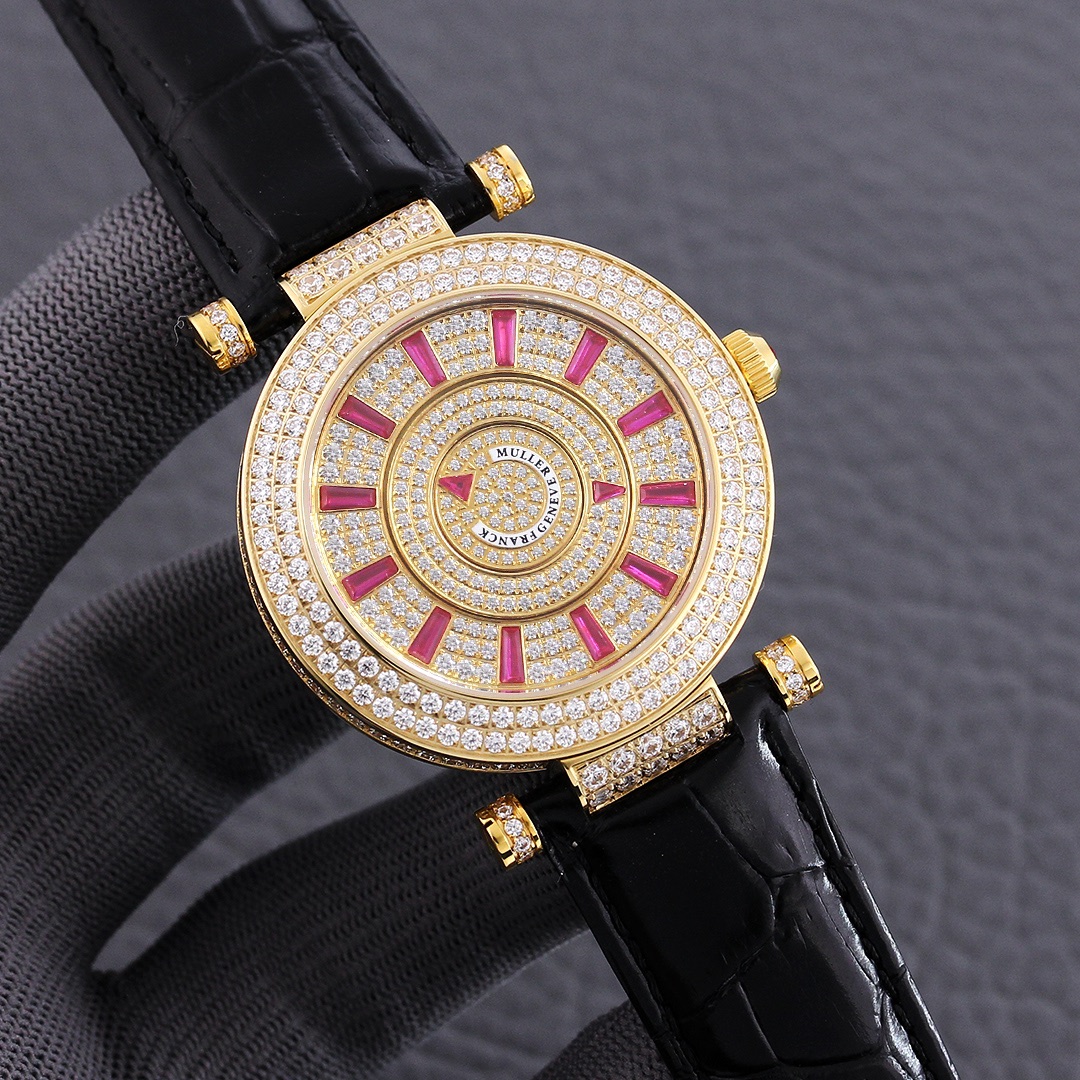Franck Muller DOUBLE MYSTERY 42 Series Multi-Diamond Version Franck Muller DOUBLE MYSTERY 42 Series Multi-Diamond Version