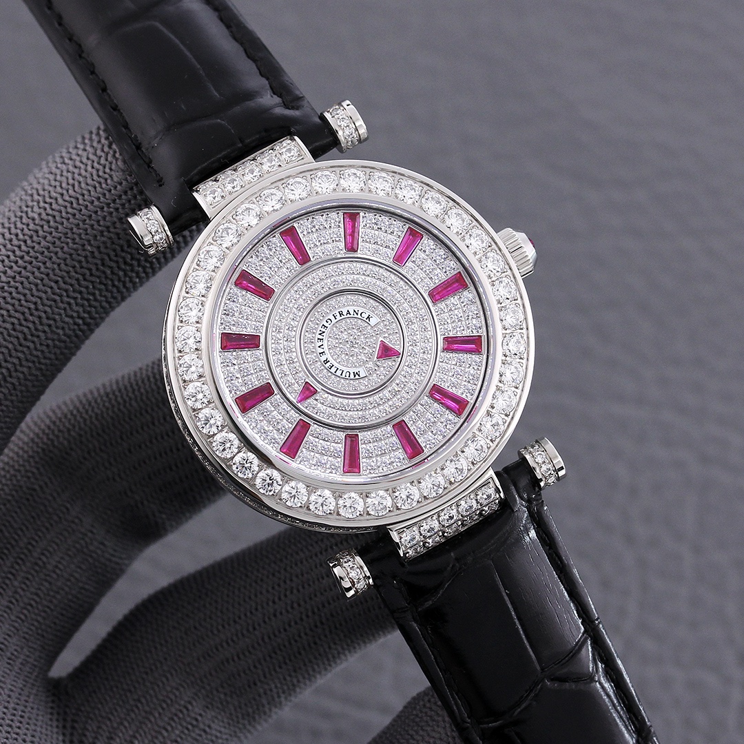 Franck Muller DOUBLE MYSTERY 42 Series Multi-Diamond Version Franck Muller DOUBLE MYSTERY 42 Series Multi-Diamond Version