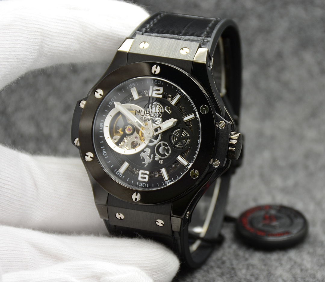 HUBLOT UBO Men’s Mechanical Wristwatch HUBLOT UBO Men’s Mechanical Wristwatch