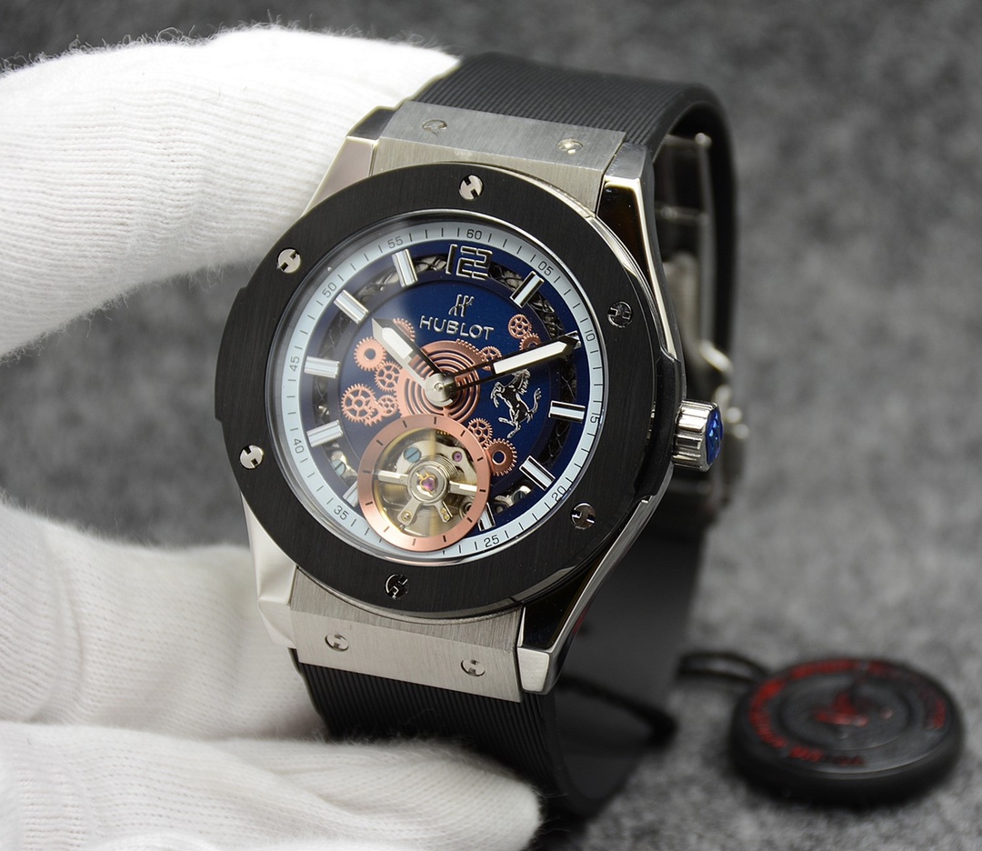 HUBLOT UBO Mechanical Men’s Wristwatch HUBLOT UBO Mechanical Men’s Wristwatch