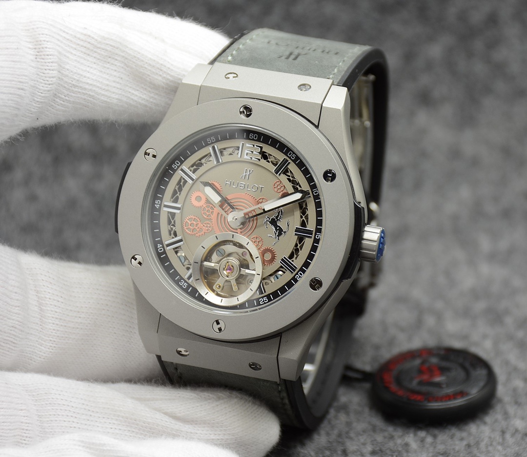 HUBLOT UBO Mechanical Men’s Wristwatch HUBLOT UBO Mechanical Men’s Wristwatch