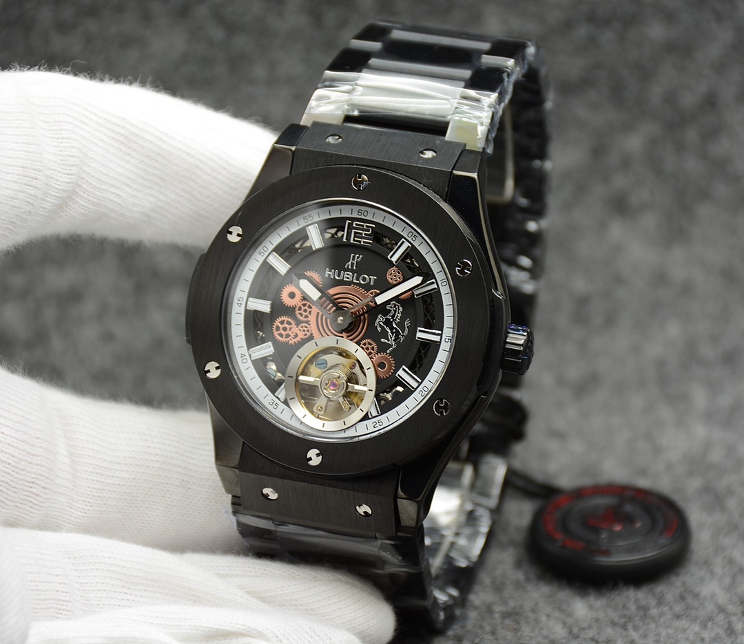 HUBLOT UBO Mechanical Men’s Wristwatch HUBLOT UBO Mechanical Men’s Wristwatch