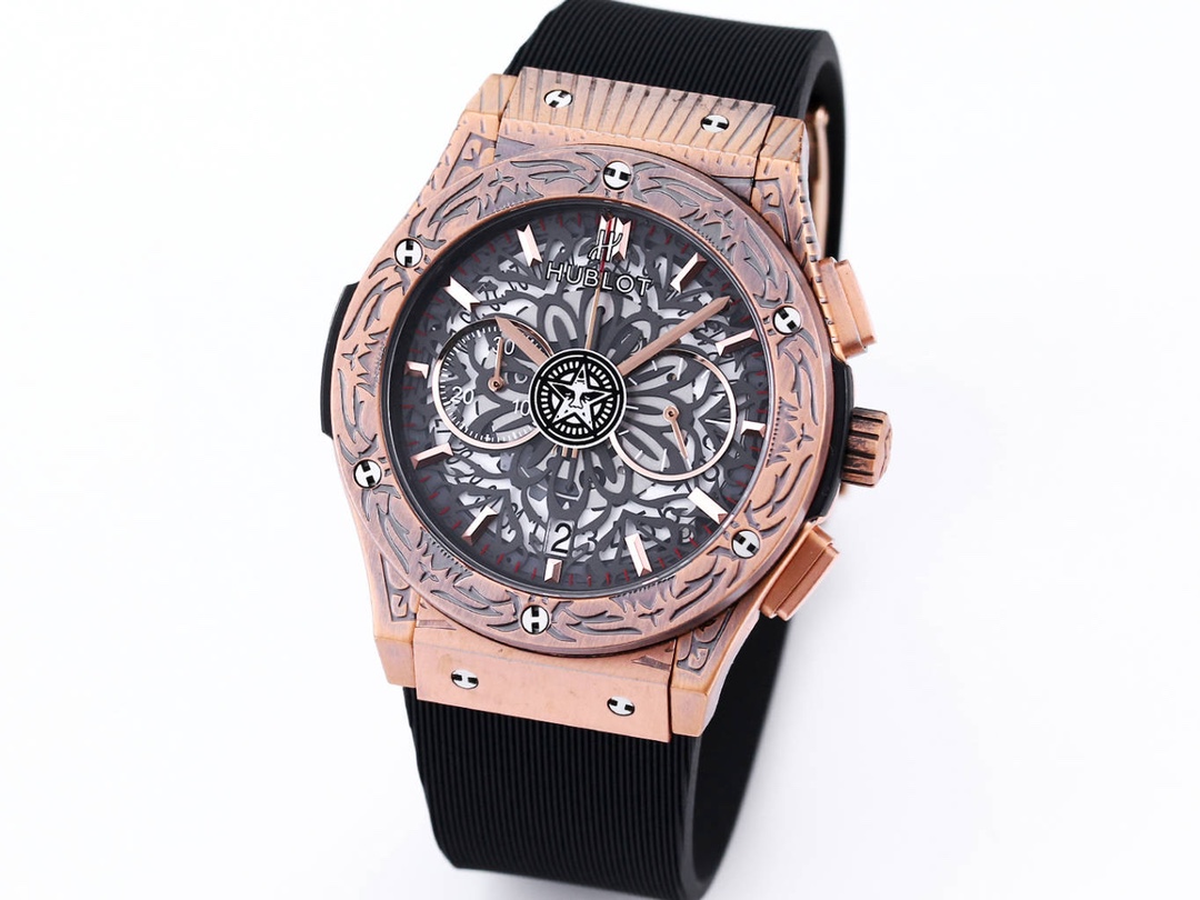 HUBLOT UBO Classic Fusion Series Wristwatch HUBLOT UBO Classic Fusion Series Wristwatch
