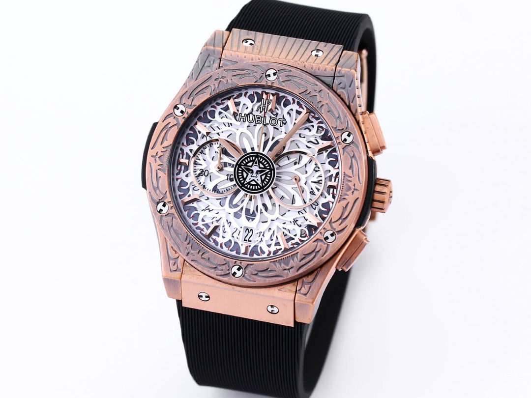 HUBLOT UBO Classic Fusion Series Wristwatch HUBLOT UBO Classic Fusion Series Wristwatch