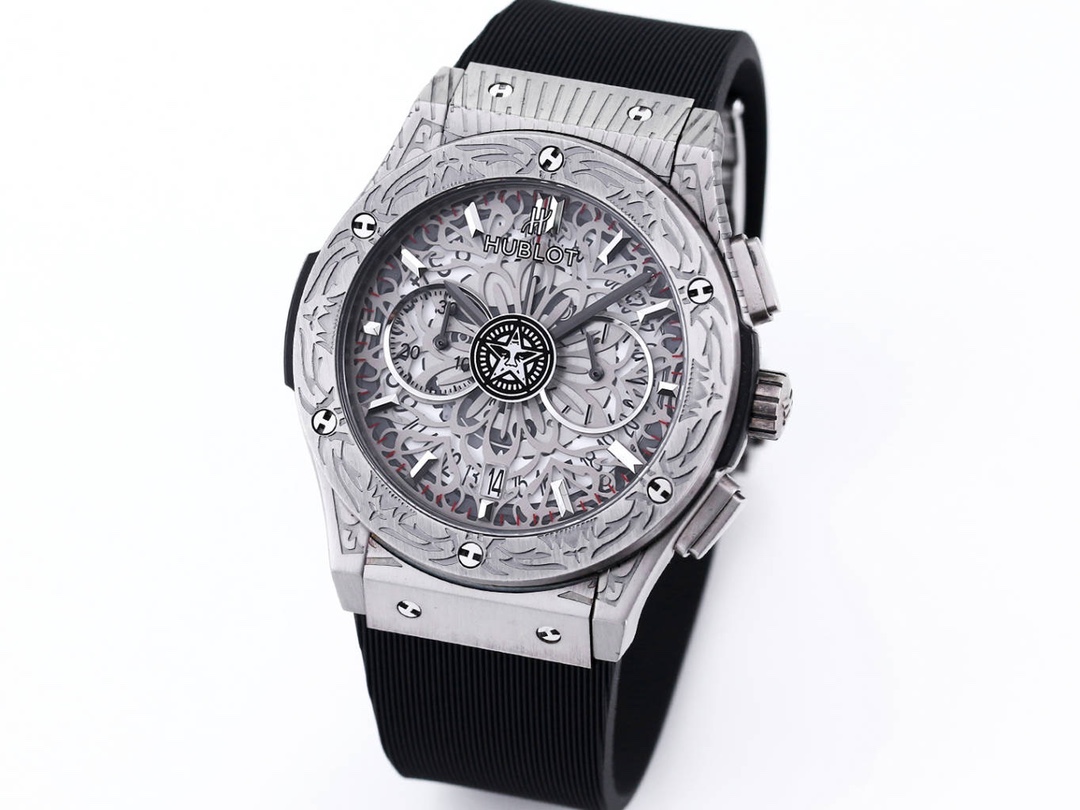 HUBLOT UBO Classic Fusion Series Wristwatch HUBLOT UBO Classic Fusion Series Wristwatch