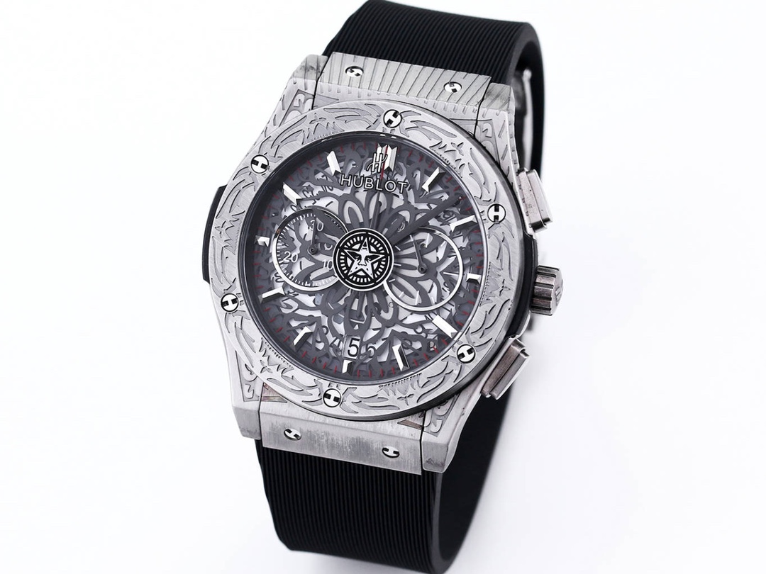 HUBLOT UBO Classic Fusion Series Wristwatch HUBLOT UBO Classic Fusion Series Wristwatch