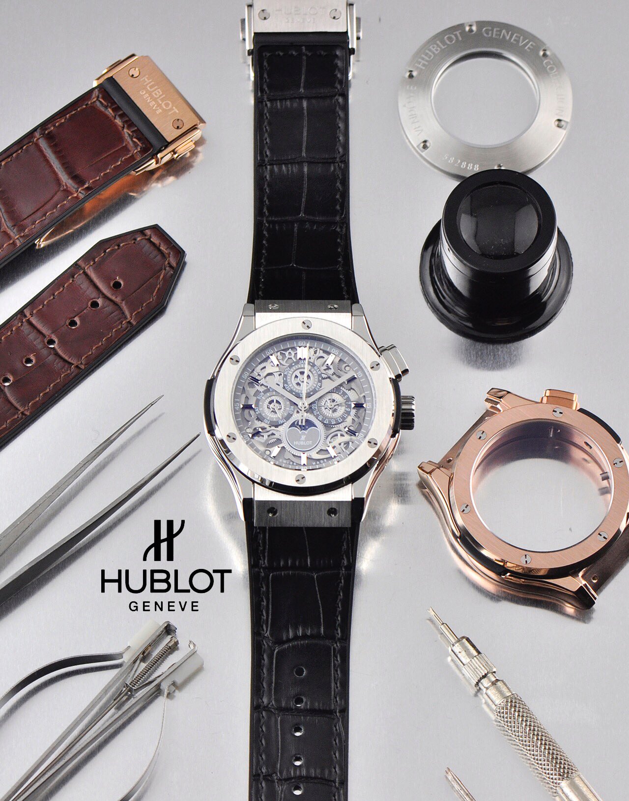 Hublot Classic Fusion Six Hands Skeleton Series Hublot Classic Fusion Six Hands Skeleton Series