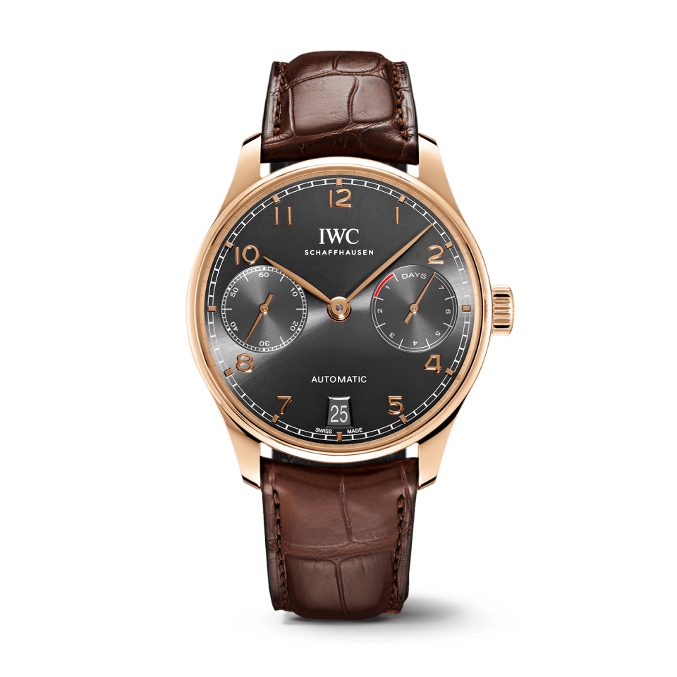 The Portuguese Series 7-Day Power Reserve Mechanical Wristwatch. The Portuguese Series 7-Day Power Reserve Mechanical Wristwatch.