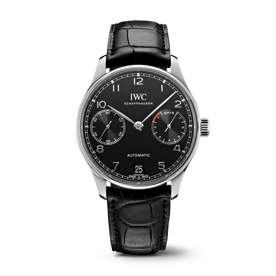 The Portuguese Series 7-Day Power Reserve Mechanical Wristwatch. The Portuguese Series 7-Day Power Reserve Mechanical Wristwatch.