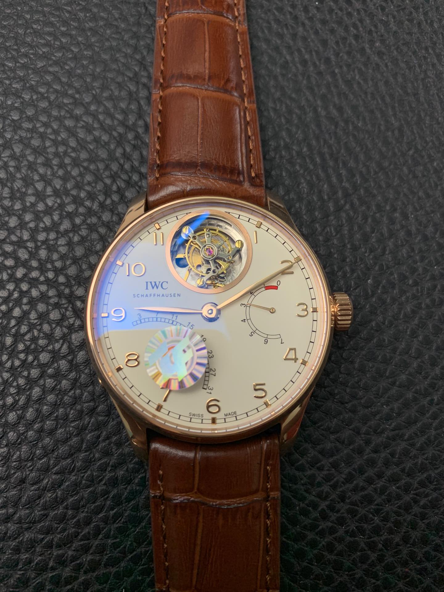 Universal Portugal 44.2 Series Tourbillon Collection Wrist Watch Universal Portugal 44.2 Series Tourbillon Collection Wrist Watch