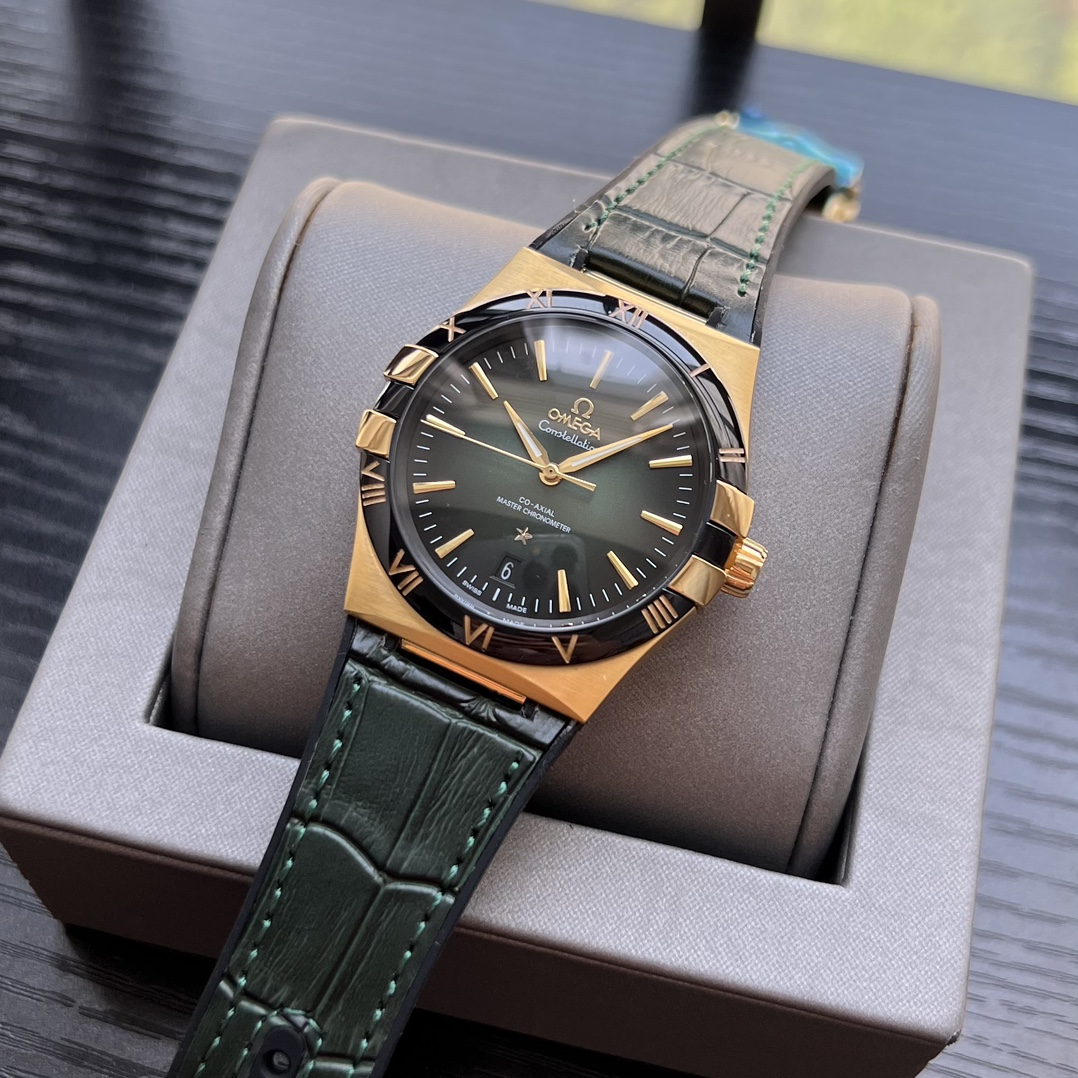Omega Constellation series 13163412101001 Crocodile Leather Genuine Crocodile Leather Watch Omega Constellation series 13163412101001 Crocodile Leather Genuine Crocodile Leather Watch