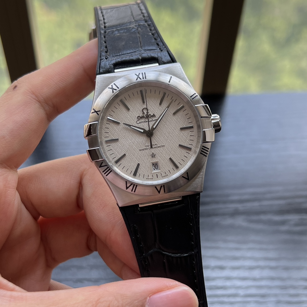 Omega Constellation series 13163412101001Crocodile Leather Genuine Crocodile Leather Watch Omega Constellation series 13163412101001Crocodile Leather Genuine Crocodile Leather Watch