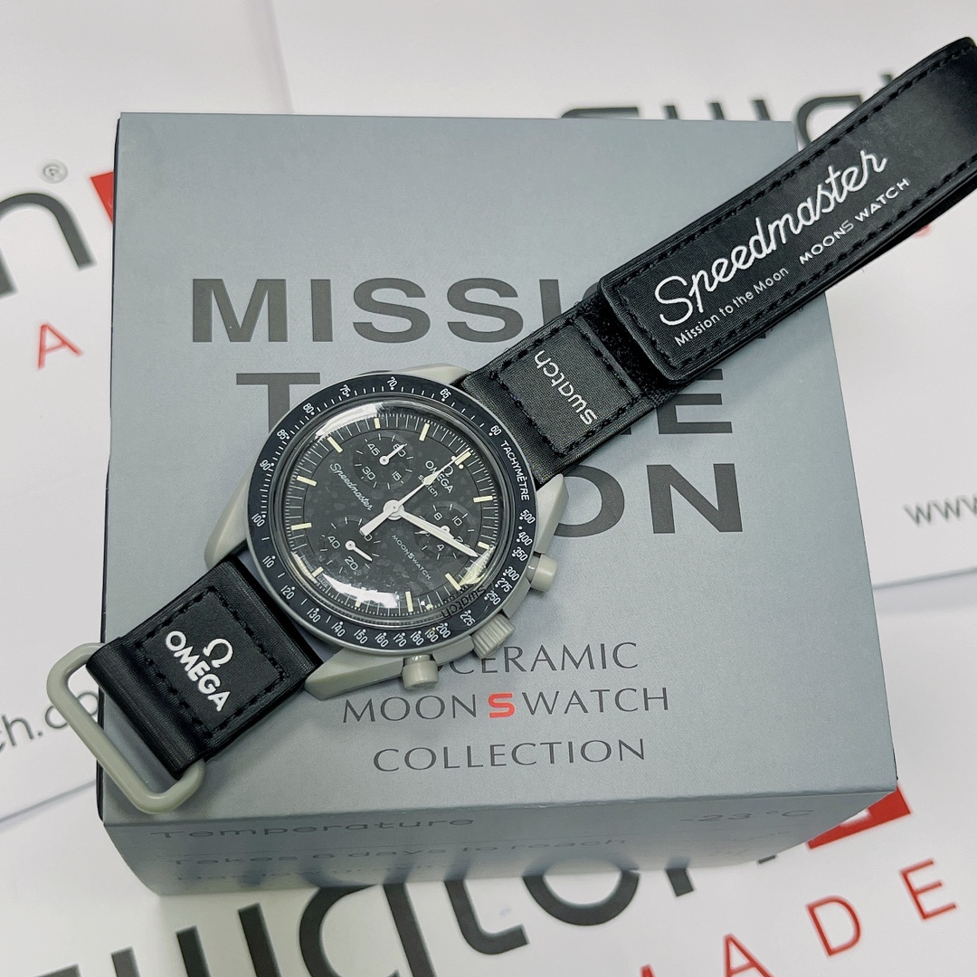 Omega x Swatch Collaboration Velcro Strap Collection Moonswatch Omega x Swatch Collaboration Velcro Strap Collection Moonswatch
