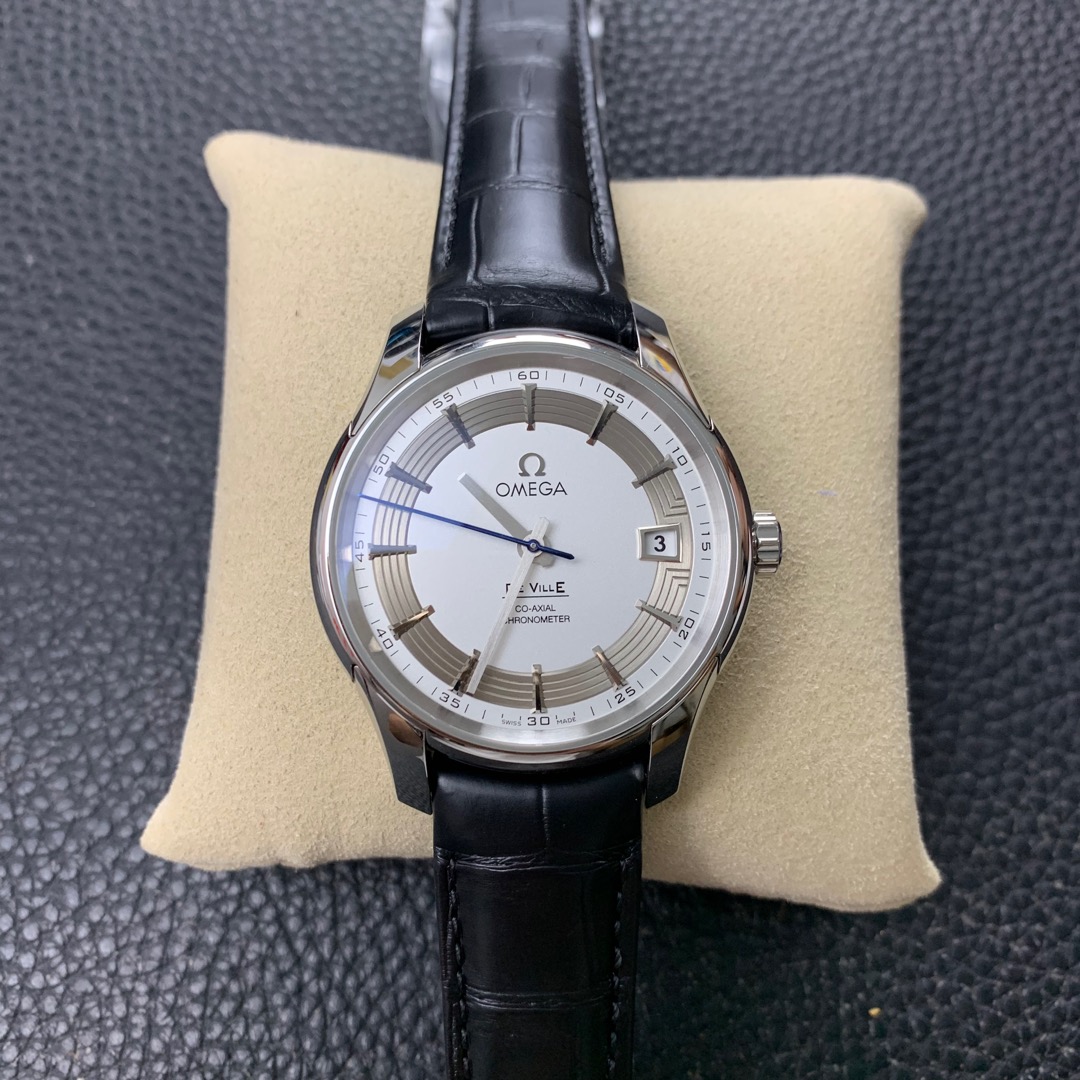 Omega De Ville Hour Vision 43133412102001 Owl White Bright Watch Omega De Ville Hour Vision 43133412102001 Owl White Bright Watch