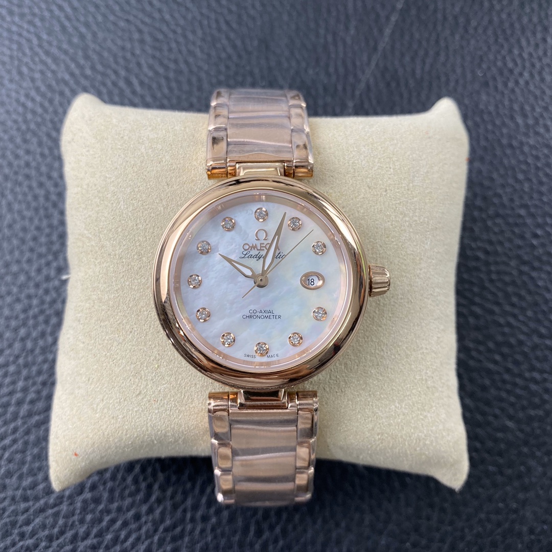 Omega De Ville Ladymatic Bird’s Nest Co-Axial 42530342055002 Automatic Women’s Watch Omega De Ville Ladymatic Bird’s Nest Co-Axial 42530342055002 Automatic Women’s Watch
