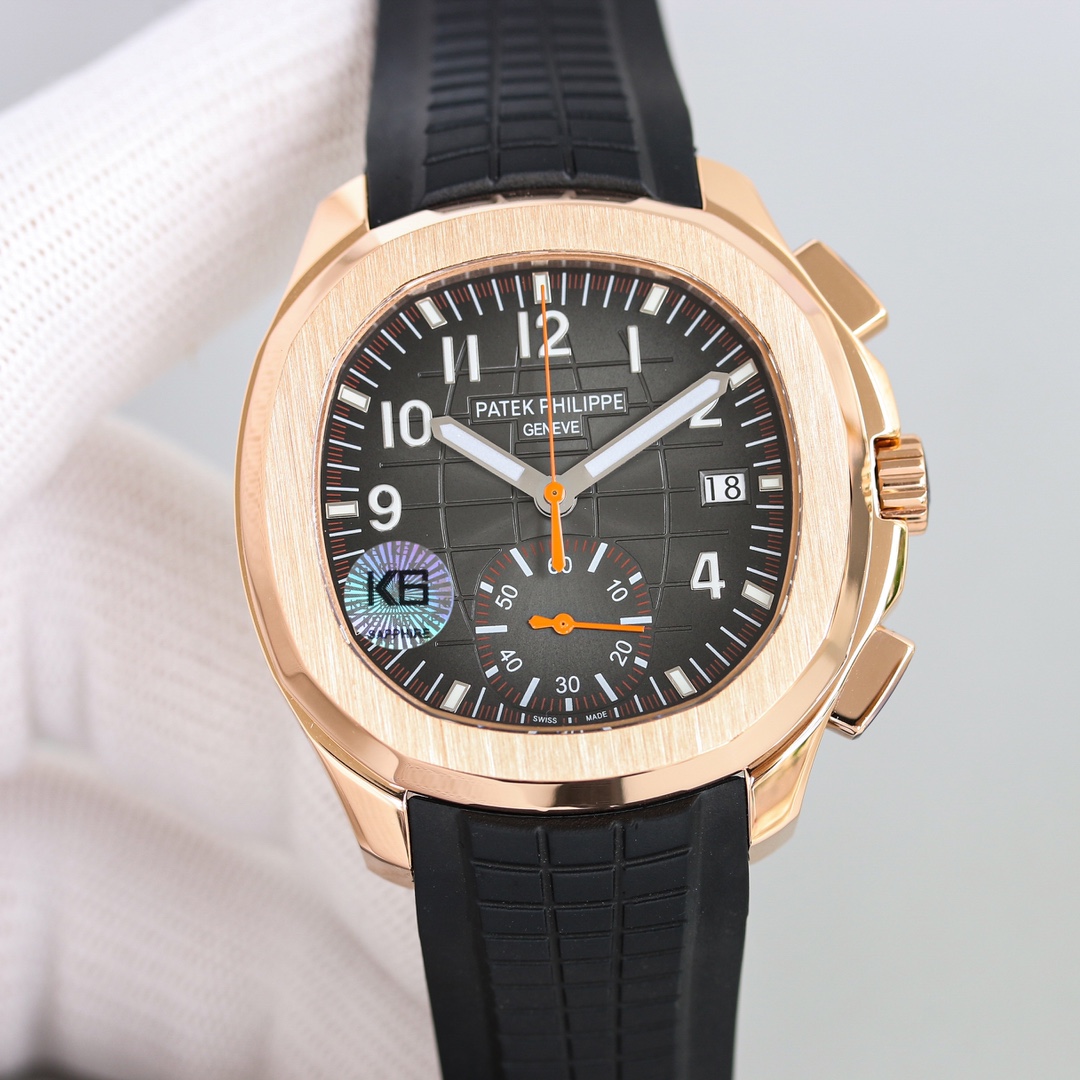 The Patek Philippe Aquanaut series 5968A-001 watch The Patek Philippe Aquanaut series 5968A-001 watch