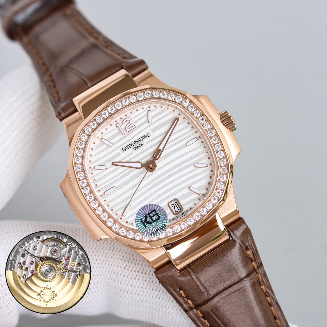 Patek Philippe Elegant Parrot Spiral Strap Women’s Watch PP7118 Patek Philippe Elegant Parrot Spiral Strap Women’s Watch PP7118