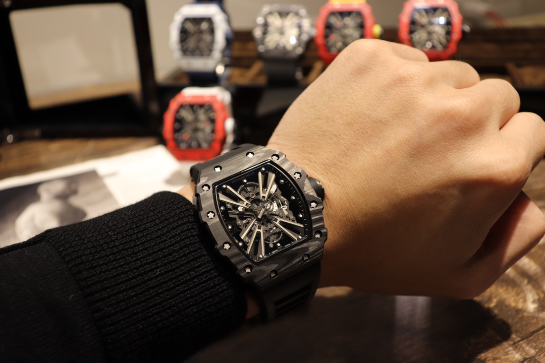 Richard Mille RM12-01 Openwork Tourbillon Streamlined Watch Richard Mille RM12-01 Openwork Tourbillon Streamlined Watch