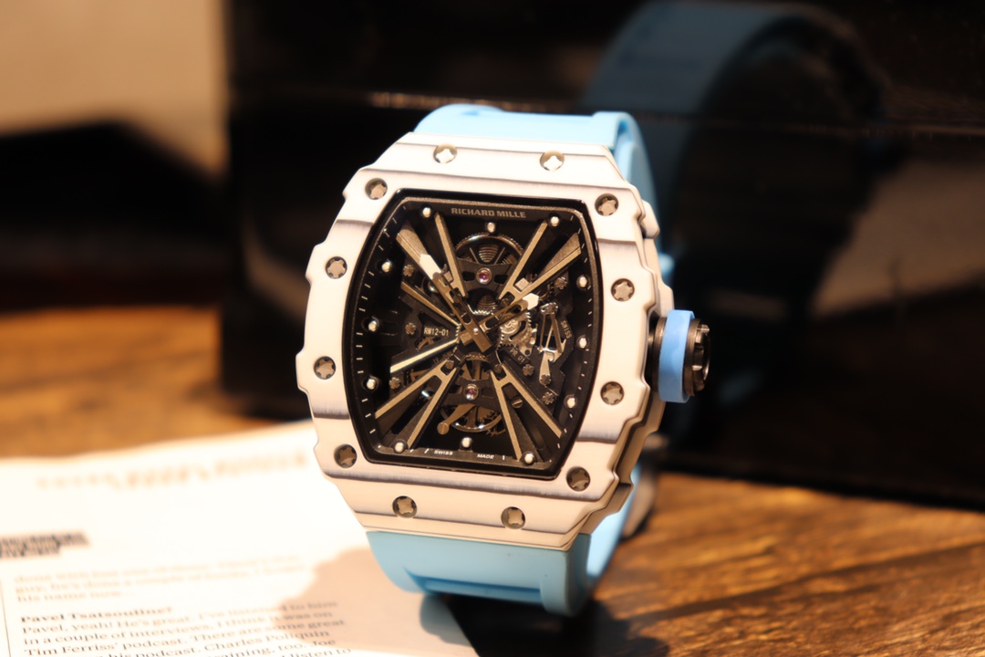 Richard Mille RM12-01 Openwork Tourbillon Streamlined Watch Richard Mille RM12-01 Openwork Tourbillon Streamlined Watch