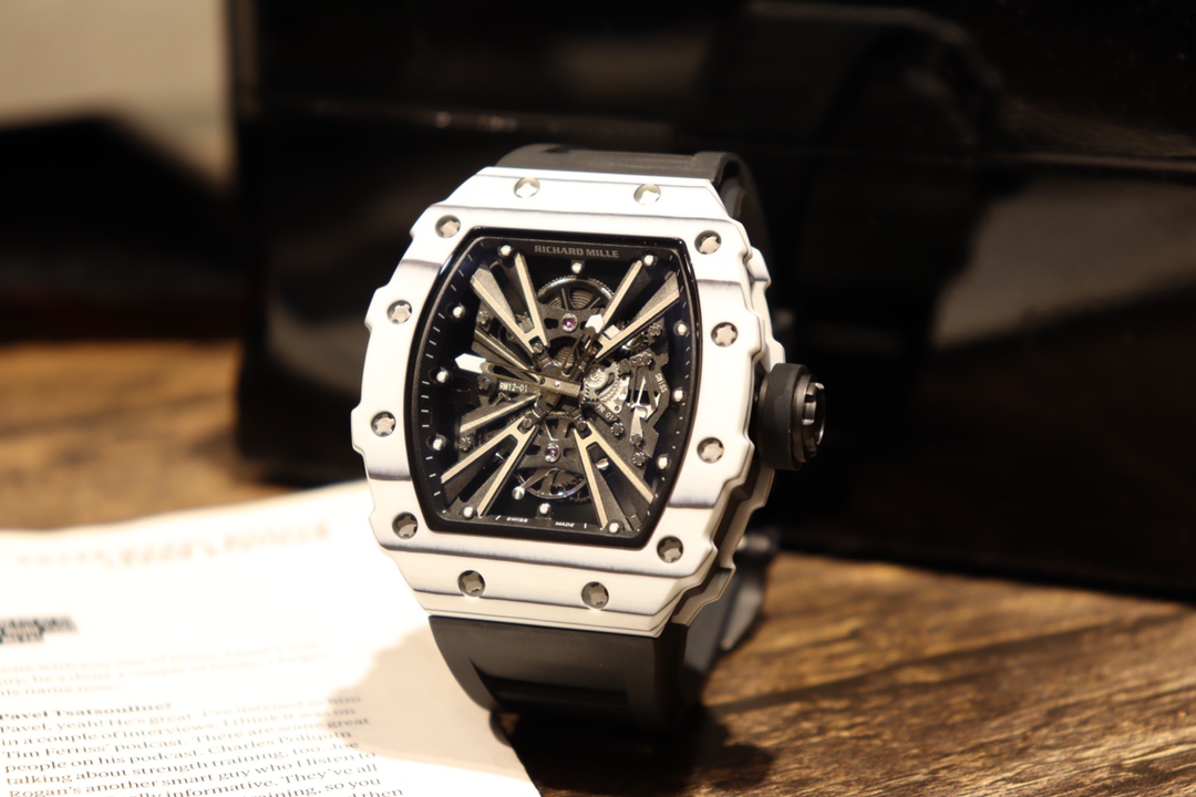 Richard Mille RM12-01 Openwork Tourbillon Streamlined Watch Richard Mille RM12-01 Openwork Tourbillon Streamlined Watch