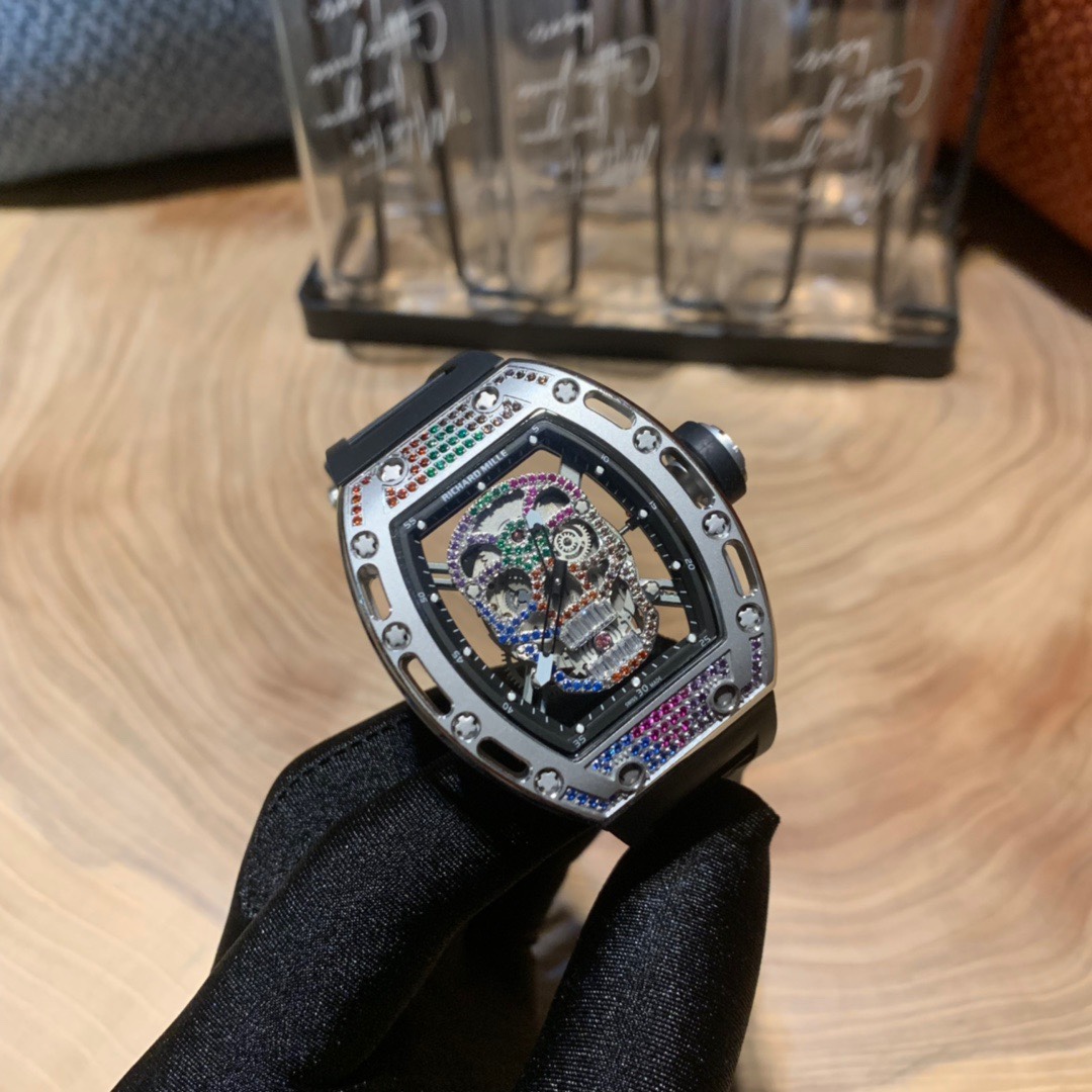 Richard Mille RM-052 Full Diamond Skull Collection Watch Richard Mille RM-052 Full Diamond Skull Collection Watch
