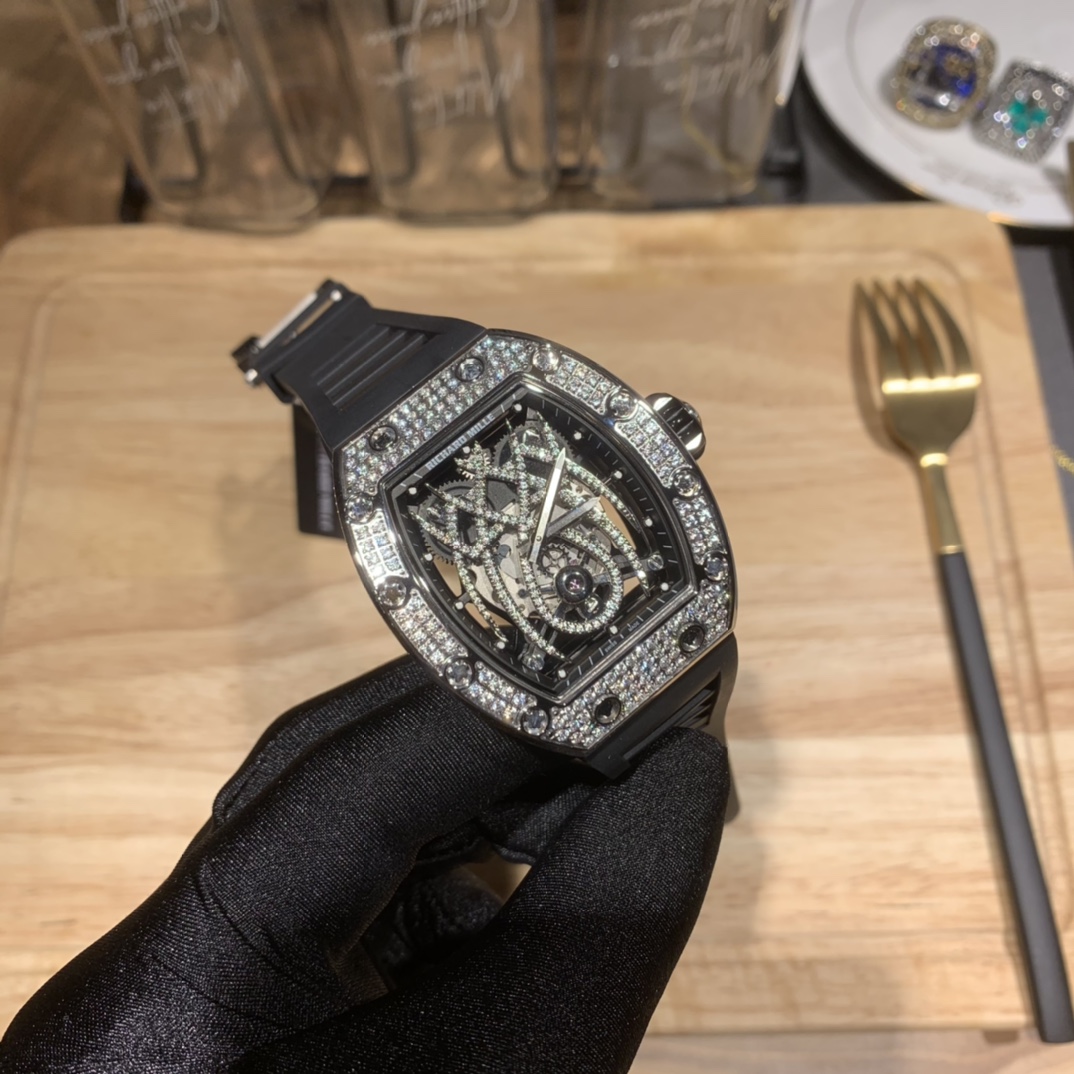Richard Mille Ladies’ Collection RM 19-01 TOURBILLON NATALIE PORTMAN Watch Richard Mille Ladies’ Collection RM 19-01 TOURBILLON NATALIE PORTMAN Watch
