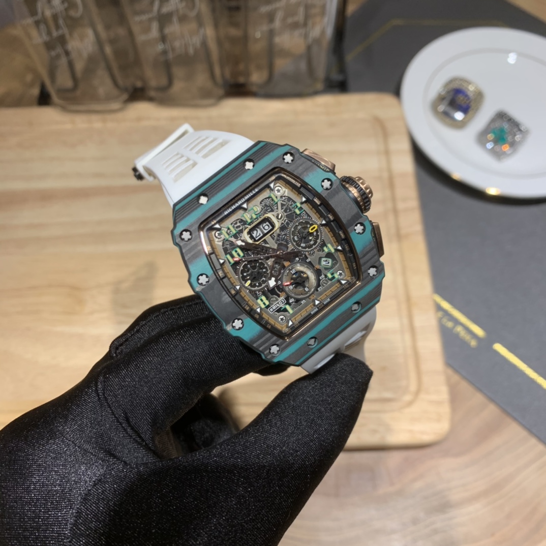 Richard Mille RM11-03 Carbon Fiber Men’s Collection Watch Richard Mille RM11-03 Carbon Fiber Men’s Collection Watch