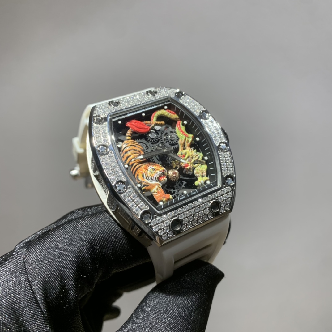 Richard Mille RM 51-01 Dragon and Tiger Fully Set Watch Richard Mille RM 51-01 Dragon and Tiger Fully Set Watch